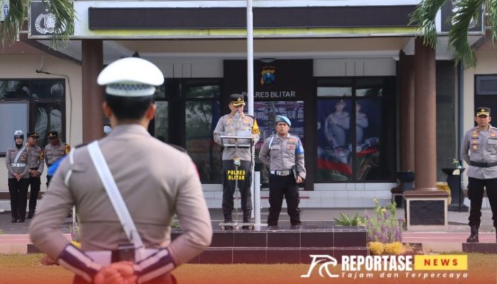 Polres Blitar Gelar Apel Pasukan untuk Kesiapan Operasi Zebra 2024