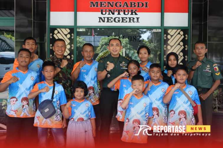 Para atlet karate binaan Kodim 0821/Lumajang
