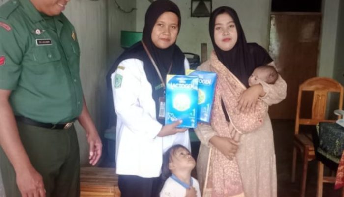 Babinsa Duren Laksanakan Pendampingan Monitoring Pelayanan Posyandu Mawar Merah