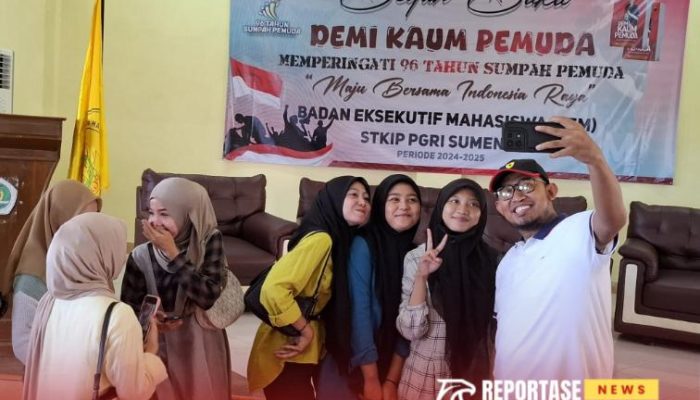 Achmad Fauzi Motivasi Pemuda Sumenep Lewat Buku