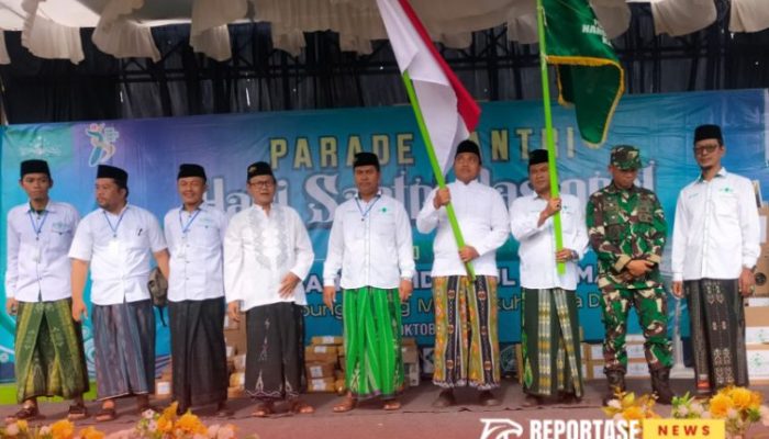Ribuan Santri Arjasa Meriahkan HSN 2024 dengan Istigasah