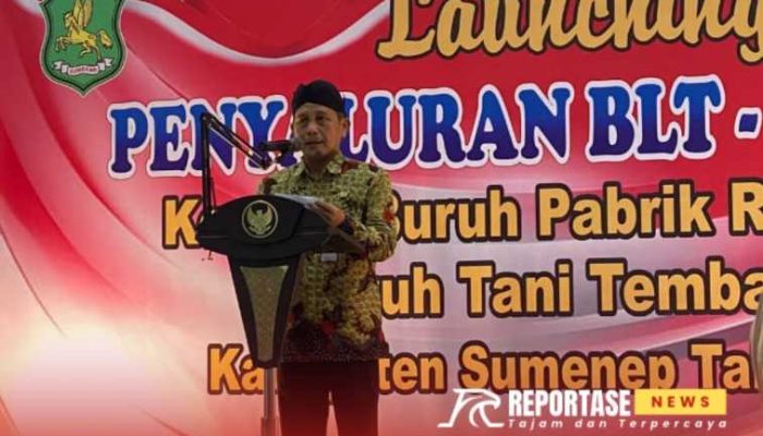 Pemkab Sumenep Salurkan BLT dari Dana Cukai Tembakau untuk Buruh Rokok dan Tani Tembakau