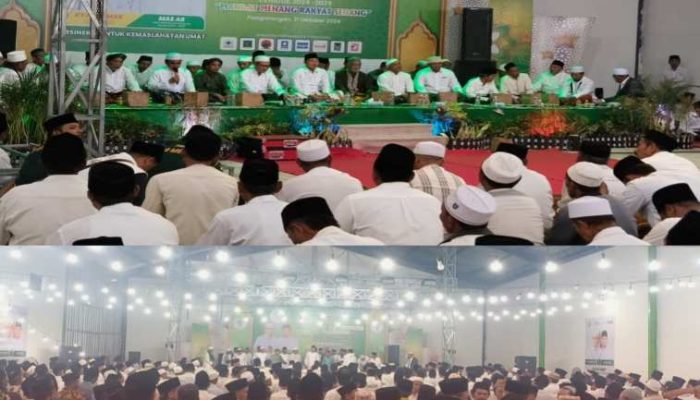 Dua Cucu KH Alawy Karongan Hadiri Pengukuhan Tim Pemenangan MANDAT di Pangarengan Sampang