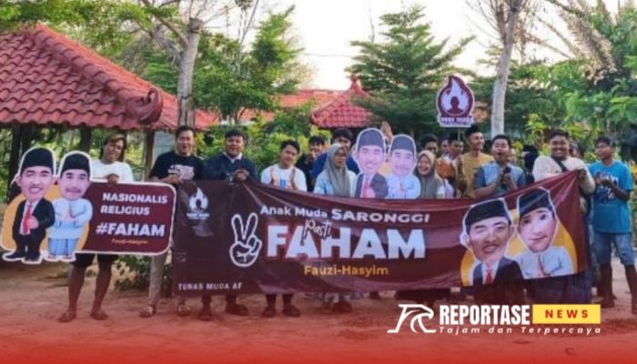 Pemuda Saronggi Deklarasi Dukung Pasangan FAHAM