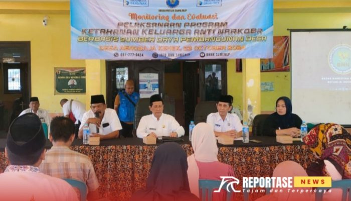 BNNK Sumenep Tegaskan Komitmen Perangi Narkoba di Desa Aengbaja Kenek
