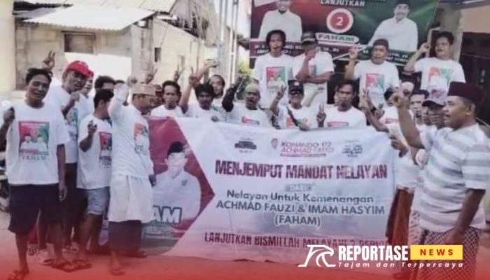 Komunitas Nelayan Pagerungan Besar Deklarasi Dukung Pasangan FAHAM