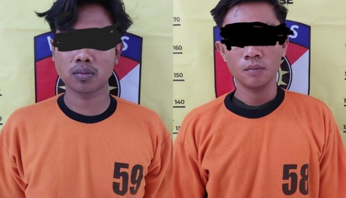Polres Nganjuk Tangkap Dua Pelaku Pengeroyokan di Desa Banaran Kulon