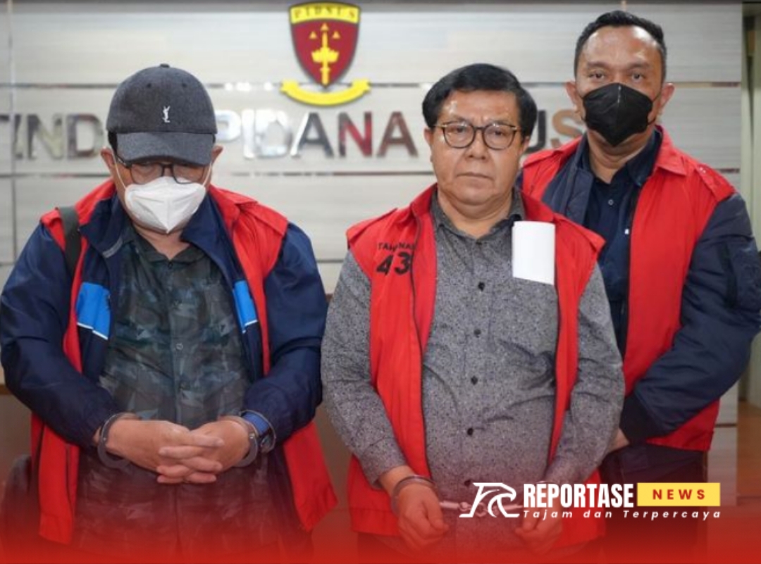 Foto: Tiga hakim Pengadilan Negeri Surabaya saat ditangkap Kejaksaan Agung, @by_reportasenews.net