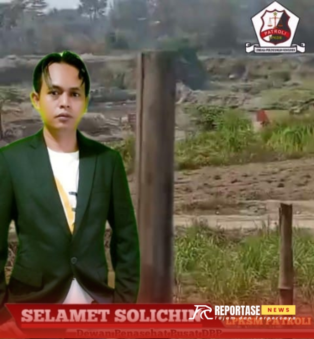 Foto: Selamet Solichin, yang akrab disapa Mbah Semar dari Lembaga Perlindungan Konsumen Swadaya Masyarakat (LPKSM) Patroli, @by_reportasenews.net