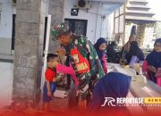 Tingkatkan Kesadaran Warga, Babinsa Dawuhan Lor Monitoring Posyandu di Dusun Krajan 