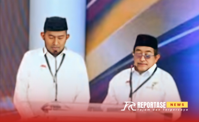 Foto: Calon Bupati dan Wakil Bupati Sumenep dengan calon nomor urut 02, Fauzi - Kiai Imam Hasim, @by_reportasenews.net