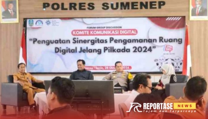 Sinergi Diskominfo dan Polres Sumenep Jaga Pilkada Aman