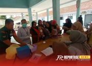 Dukung Kesehatan Balita, Babinsa Tunjung Dampingi Bidan Desa Monitoring Posyandu Mawar