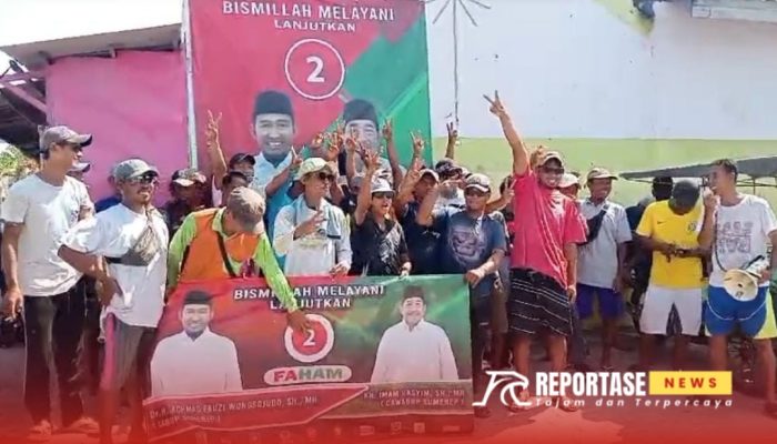 Persatuan Buruh Sapeken Nyatakan Pilihan untuk Fauzi-Imam