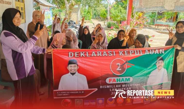 Kelompok Wanita Tani desa Paseraman Arjasa Deklarasi FAHAM 2 Periode