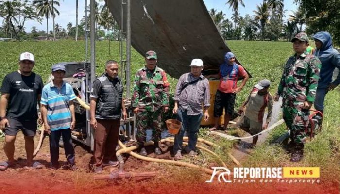 Pendampingan Pembuatan Sumur Bor untuk Optimalkan Irigasi di Lahan Poktan Sekar Tani
