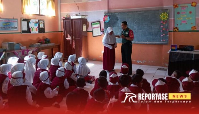 Kegiatan Wasbang di SD Negeri Krasak 01: Menanamkan Nilai Pancasila Sejak Dini