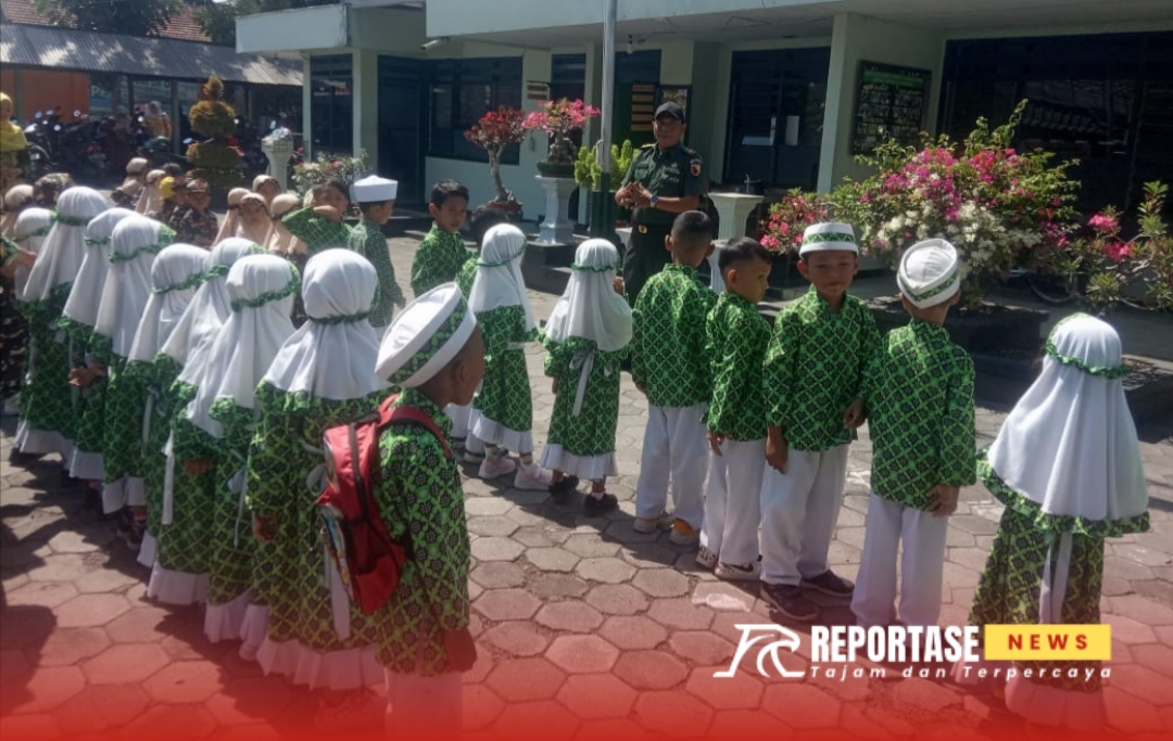 Kunjungan dari anak-anak RA Muslimat NU 09 Dawuhan Lor