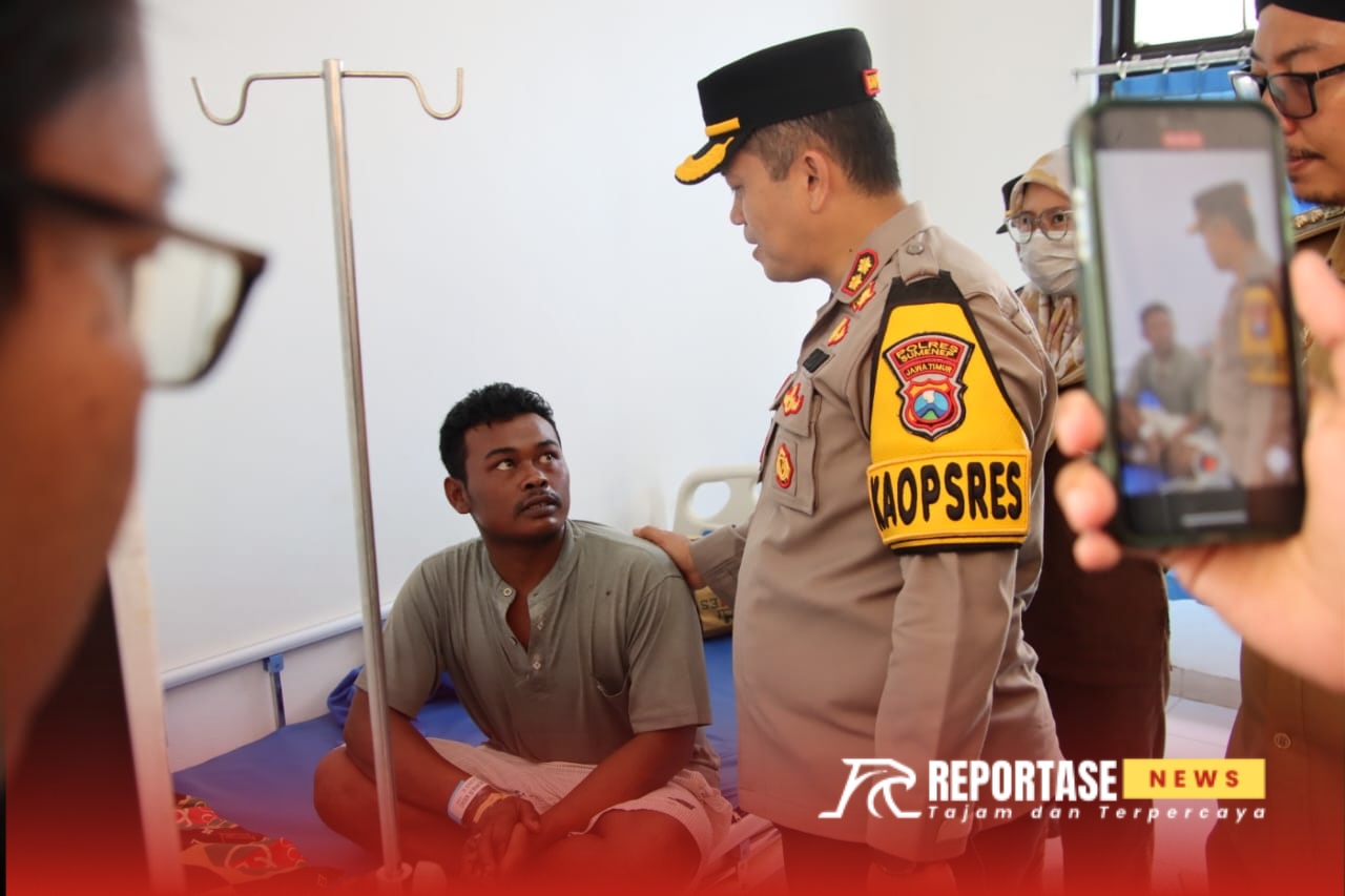 Korban, yang kemudian diidentifikasi sebagai Suradi (21), warga Desa Pegagan Kidul, Kecamatan Petakan, Kabupaten Cirebon,
