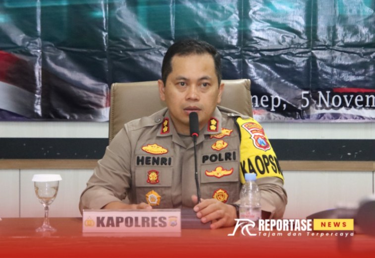 Kapolres Sumenep, AKBP Henri Noveri Santoso, S.H., S.I.K., M.M.,