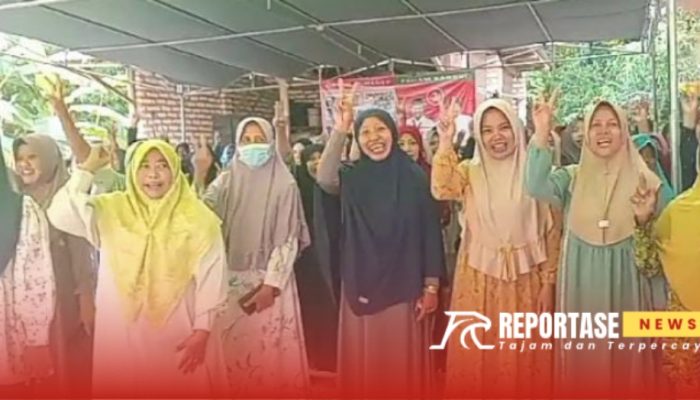 Deklarasi Emak-emak Desa Lalangon: Bupati Tong-Tong Tak Akan Kalah di Pilkada 2024