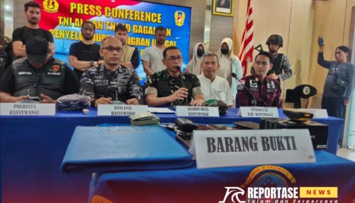 Dandim 0825 Banyuwangi Apresiasi Keberhasilan Gagalkan Penyelundupan WNA ke Pulau Christmas