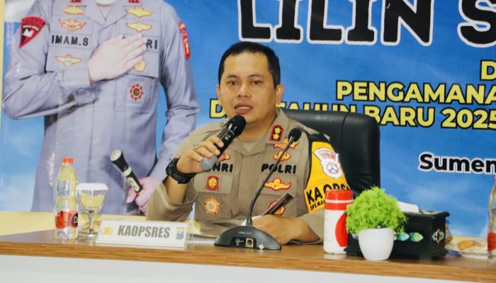 Jelang Natal 2024 dan Tahun Baru 2025, Polres Sumenep Gelar Latihan Pra Operasi Lilin Semeru 2024