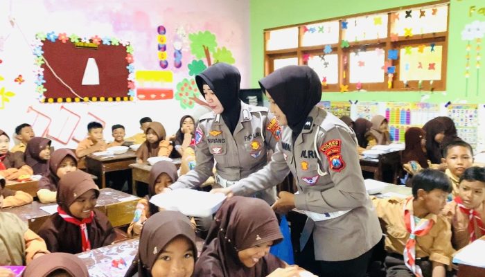 Polres Sumenep Gelar Program Makanan Bergizi di SDN Marengan 1 Kecamatan Kalianget