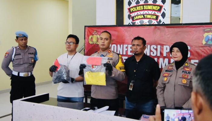 Tiga Pelaku Penganiayaan yang Viral di Medsos Menyerahkan Diri Ke Polres Sumenep