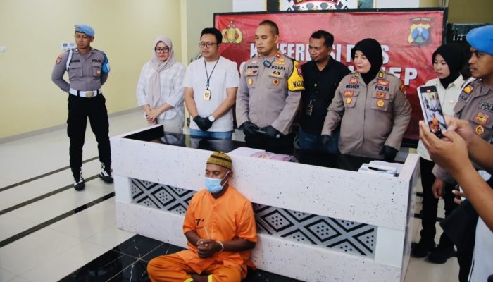 Polres Sumenep Amankan Pelaku Rudapaksa Anak Tiri