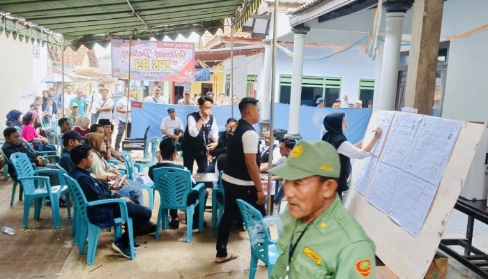 PSU Pilkada TPS 03 Desa pamolokan Aman Kondusif