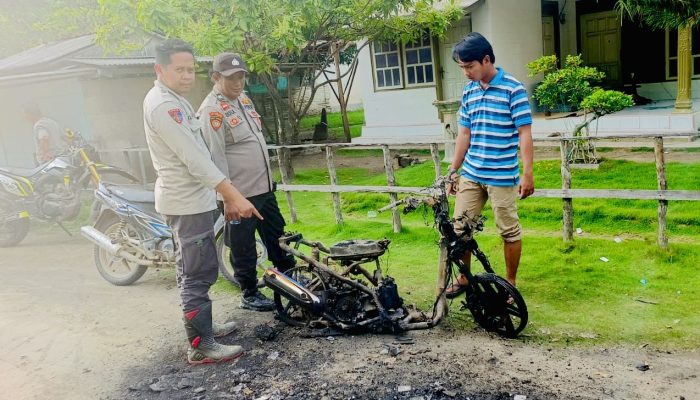 Gerak Cepat Polsek Kangean, Amankan Pelaku Pengancaman dan Pengrusakan