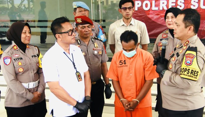 Polres Sumenep Amankan Pelaku KDRT yang Menyebabkan Korban Meninggal Dunia