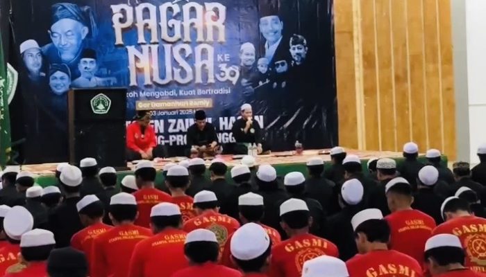 Gus Haris di Harlah Pagar Nusa ke-39: Bela Diri dan Bela Akhlak Harus Seimbang