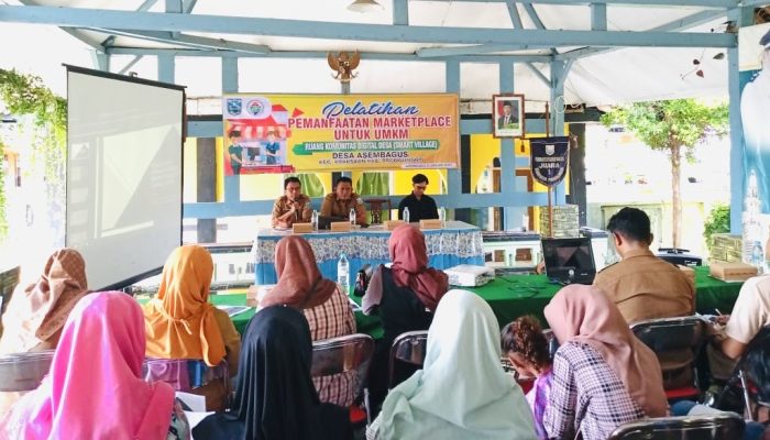 Transformasi Digital di Desa Asembagus: Pelatihan Marketplace Tingkatkan Ekonomi Warga