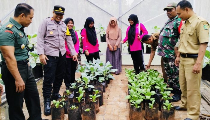 Polsek Dungkek Dukung Program Ketahanan Pangan untuk Wujudkan Swasembada Nasional