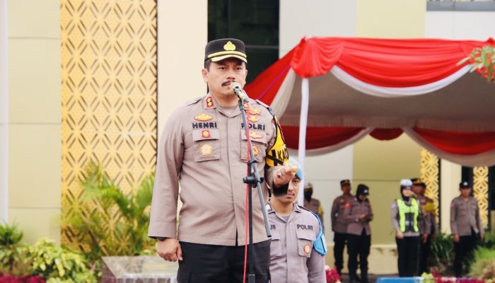 Polres Sumenep Gelar Apel Pengamanan dan Siaga Malam Takbiran