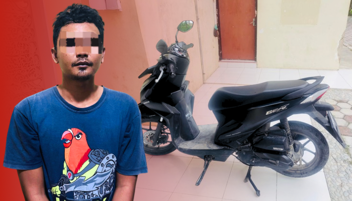 Kurang dari 24 Jam, Polsek Sapudi Berhasil Tangkap Pelaku Curanmor