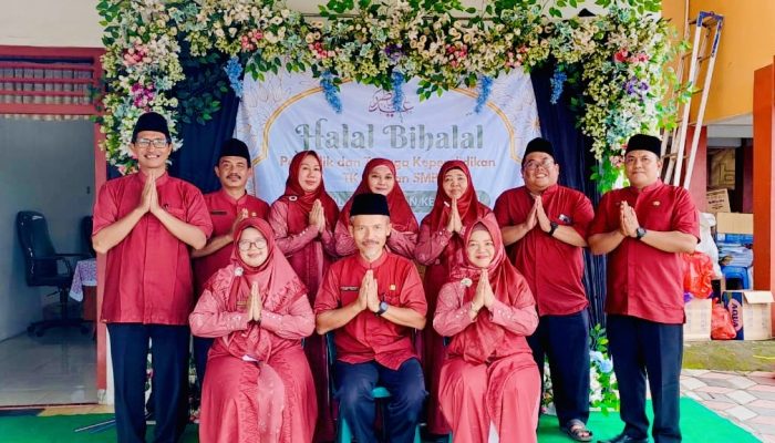 Jalin Silaturahmi Antar Pendidik dan Kependidikan, K3S Kesamben Gelar Halal Bihalal