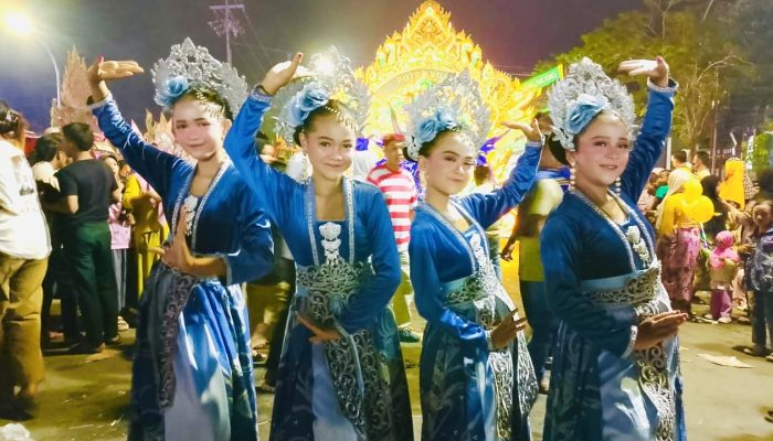 Penampilan Penari Cilik KBP Rongtengah Sampang Curi Perhatian di Parade Daul Combodug 2025