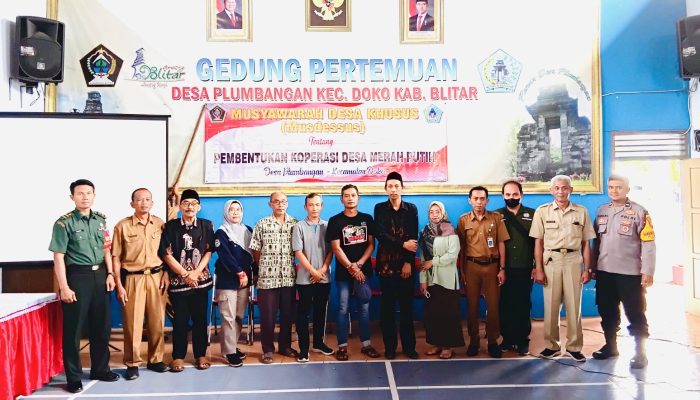 Musdesus Pembentukan Koperasi Merah Putih Desa Plumbangan Berjalan Lancar