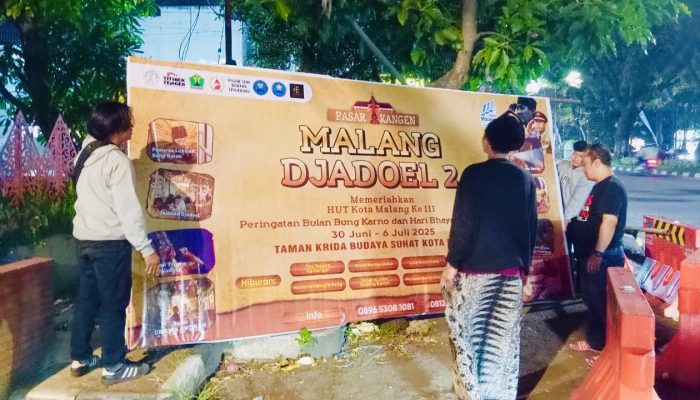 Meriahkan PORPROV Jatim IX, Forum Malang Jurnalis Hadirkan “Pasar Kangen Malang Djadoel 2” di TKB Suhat