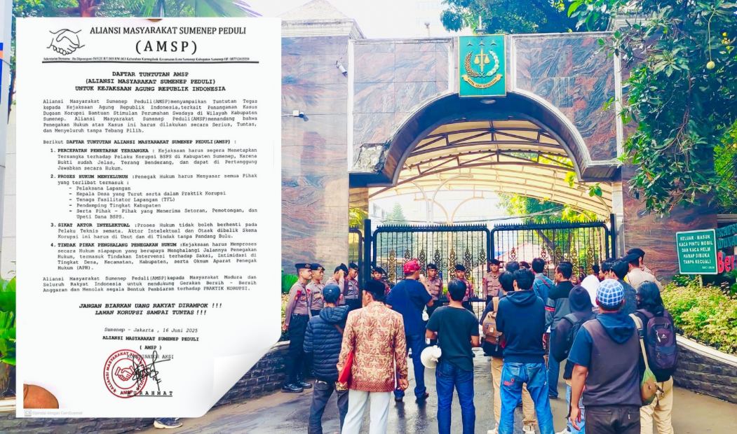 Kejagung Didatangi Warga Sumenep: Hukum Dalang Korupsi BSPS Sekarang! 2 Reportase News Template 6