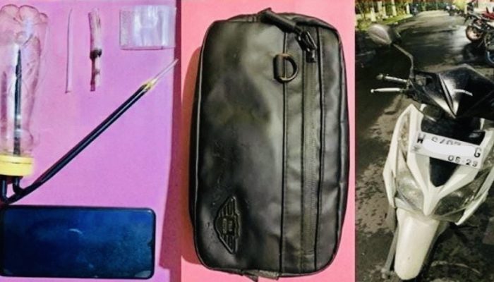 Satresnarkoba Polres Nganjuk Tangkap Pengedar Sabu Asal Sampang di Kamar Kos
