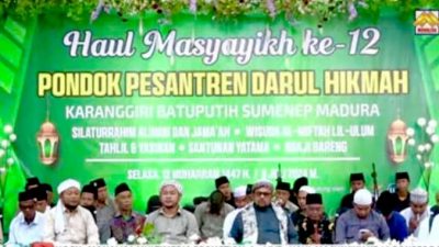 Haul Masyayikh Ke-12, Pondok Pesantren Darul Hikmah Karang Giri Batuputih Peringati Pendiri dan Pererat Ukhuwah