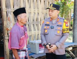Kapolres Sumenep Hadirkan Harapan untuk Lansia yang Ditinggal Anak-Istri