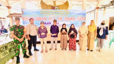 Pemdes Pojok Salurkan BLT-DD Tahap ke-7 Bulan Juli 2025 kepada 36 KPM