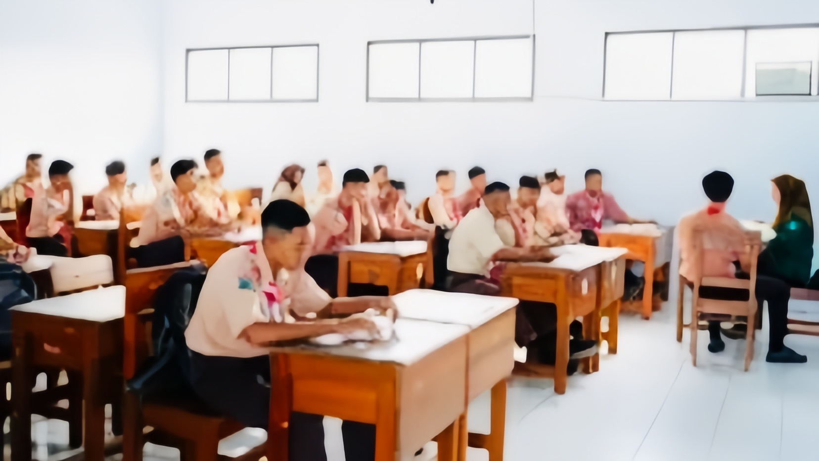 SMK Islam 1 Blitar Awali MPLS dengan Apel Pagi dan Perkenalan Wali Kelas 2 quality restoration 20250715112206138