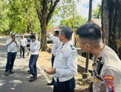 Tertib Berlalu Lintas, Satlantas Pasang Rambu KTL di Titik Rawan Kota Sumenep