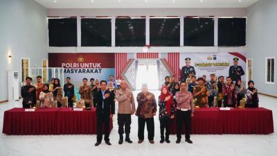 Polres Blitar Latih Pelajar Jadi Duta Kamtibmas Tahun 2025